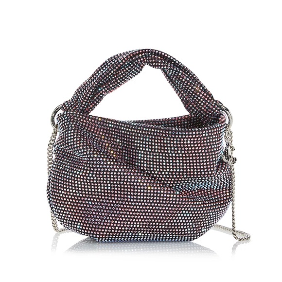 Jimmy Choo Handbags - NEW Jimmy Choo Bonny All-Over Crystal Mini Top Handle Bag, New w/Tag in Box